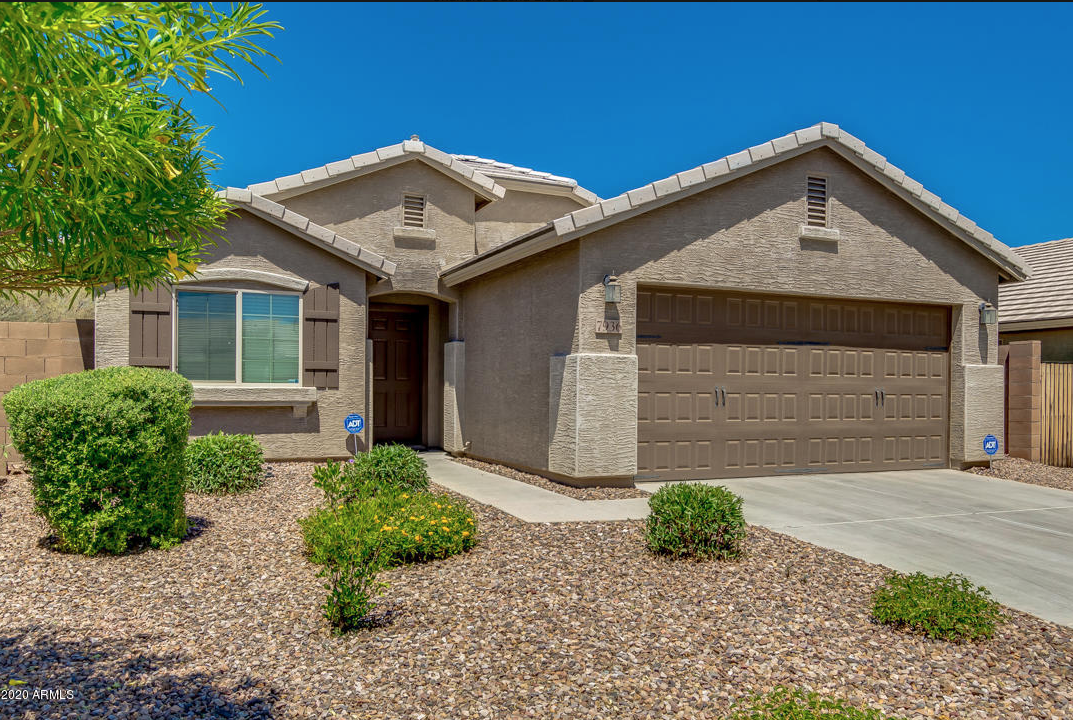 Four bedroom two bath house for sale Gilbert Arizona under $400,000.